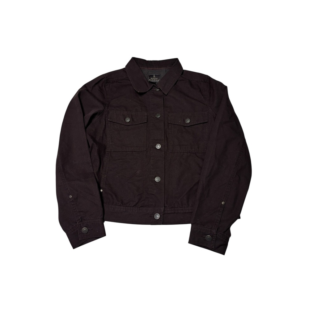 Royal Robbins Women's Dark Brown Cotton Utility Jacket Size‎ M